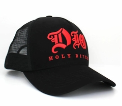 Boné Trucker Rock - Bordado Dio Holy Diver - TOP