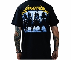 Camiseta Sarcófago -The Laws of Scourge 100% Algodão na internet