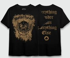 Camiseta Motorhead Everything Louder- TOP