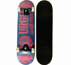 Skate Montado - Profissional - Spray Marinho - Shape 100% Marfim