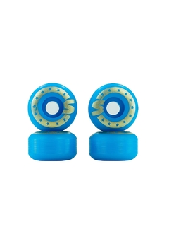 Roda Para Skate - Logo S Azul 51mm/100a