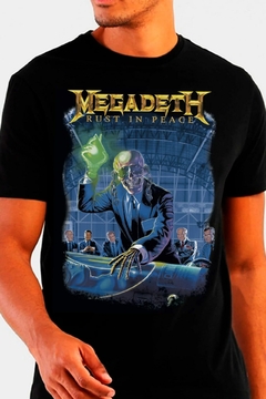 Camiseta Megadeth Rust In Peace - TOP - comprar online