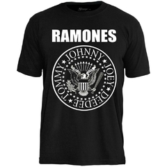 Camiseta Ramones - Hey Ho, Lets Go - TOP na internet