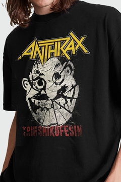 Camiseta Anthrax - Trihsnikufesin - TOP na internet