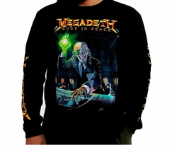 Camiseta Manga Longa - Megadeth Rust in Peace - TOP