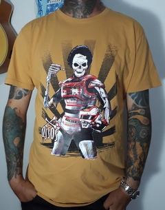 Camiseta Ossos - Jaspion Caveira - Estampa exclusiva!