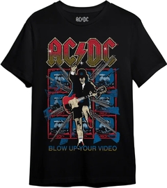 Camiseta AC/DC - Blow Up Your Video -TOP na internet