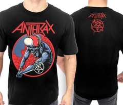 Camiseta Anthrax Pentagram - TOP na internet