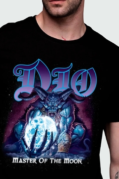 Camiseta Dio - Master Of The Moon - Licenciada -TOP - Comercial Armany