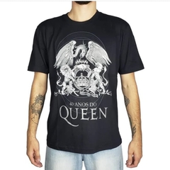 Camiseta Queen - 40 Anos - TOP