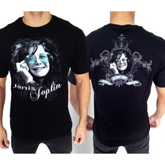 Camiseta Janis Joplin - TOP - Comercial Armany