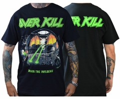 Camiseta Overkill - Under the Influence -100% Algodão