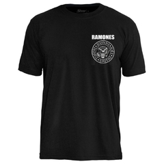 Camiseta Ramones Hey Ho Lets Go - Stamp - Oficial -TOP