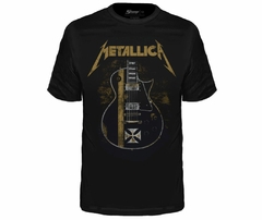 Camiseta Infantil Metallica - Cross Guitar - TOP