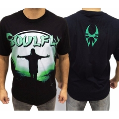 Camiseta Soulfly - Melhor tecido - TOP