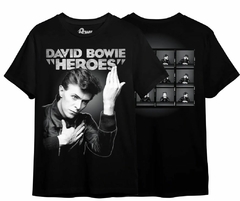 Camiseta David Bowie - Heroes (Licenciada)