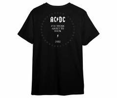 Camiseta AC/DC - For Those About to Rock - TOP - comprar online