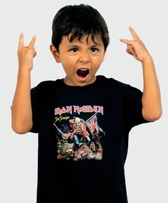 Camiseta Infantil - Iron Maiden - The Trooper - Consulado