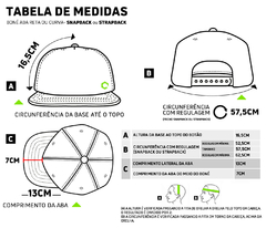 Boné Aba Reta - Azul na internet