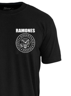 Camiseta Ramones Hey Ho Lets Go - Stamp - Oficial -TOP na internet