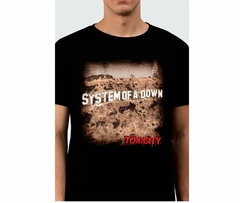 Camiseta System of a Down - Toxicity - Licenciada - TOP - Comercial Armany