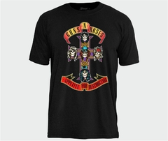 Camiseta Guns N" Roses - Appetite For Destruction - TOP