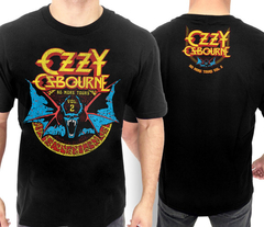 Camiseta Ozzy Osbourne- Bat Circle - TOP