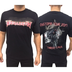 Camiseta Megadeth - Dystopia - TOP - Comercial Armany