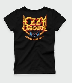 Camiseta Baby Look - Feminina - Ozzy Osbourne Bat Circle - comprar online