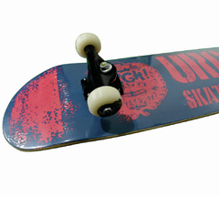 Skate Montado - Profissional - Spray Marinho - Shape 100% Marfim na internet