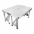 Set de camping plegable 4 bancos - comprar online