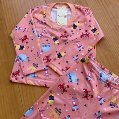 Pijama em malha fria 5-6 anos feminino - comprar online