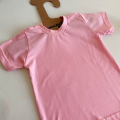 Tshirt rosa bebê