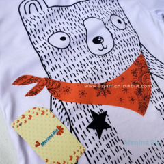 Tshirt urso bandana