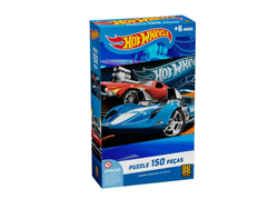 QUEBRA CABEÇA HOT WHEELS 150 PEÇAS - GROW