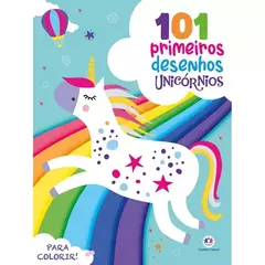 LIVRO 101 PRIMEIROS DESENHOS UNICÓRNIOS - CIRANDA CULTURAL