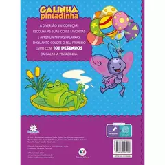 LIVRO 101 PRIMEIROS DESENHOS GALINHA PINTADINHA - CIRANDA CULTURAL - Brinkeduras