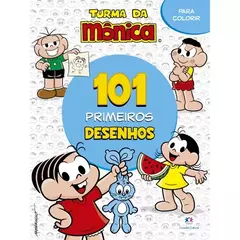 LIVRO 101 PRIMEIROS DESENHOS TURMA DA MÔNICA - CIRANDA CULTURAL