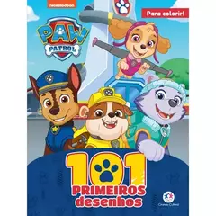 LIVRO 101 PRIMEIROS DESENHOS PATRULHA CANINA - CIRANDA CULTURAL