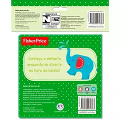 LIVRO DE BANHO FISHER-PRICE ELEFANTE - CIRANDA CULTURAL - Brinkeduras