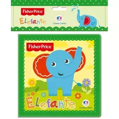 LIVRO DE BANHO FISHER-PRICE ELEFANTE - CIRANDA CULTURAL