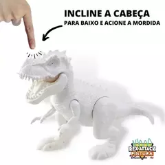 DINOSSAURO REX ATTACK PINTURA - ADIJOMAR na internet