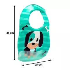 BABADOR IMPERMEÁVEL TURMINHA ANIMAL - UNIK BABY - comprar online