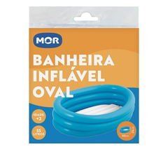 BANHEIRA INFLÁVEL OVAL 55 LITROS - MOR