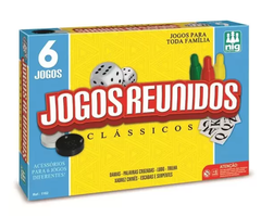 06 JOGOS REUNIDOS CLÁSSICOS - NIG BRINQUEDOS