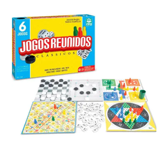 06 JOGOS REUNIDOS CLÁSSICOS - NIG BRINQUEDOS - comprar online