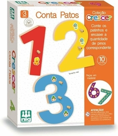 JOGO CONTA PATOS 10 NÚMEROS COLEÇÃO CRESCER - NIG