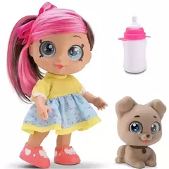 BONECA BRAVE GIRLS KENDALL PET - BEE TOYS