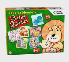 JOGO DA MEMÓRIA BICHOS E FILHOTES - PAIS E FILHOS