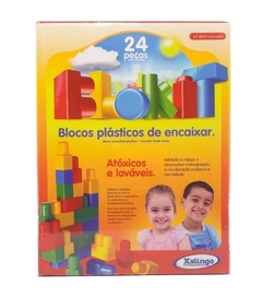 BLOKIT BLOCOS PLÁSTICOS DE ENCAIXAR - XALINGO